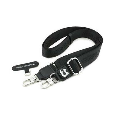 Popruh Karl Lagerfeld Universal Crossbody Choupette Patch Black 142236 – Sleviste.cz