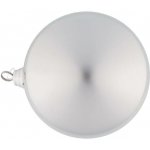 DECOLED Velká vánoční koule 20 cm, stříbrná, lesklá, UV – Hledejceny.cz