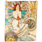 Matějovský ALFONS MUCHA MONACO 50x64cm 2ks béžové – Zboží Dáma