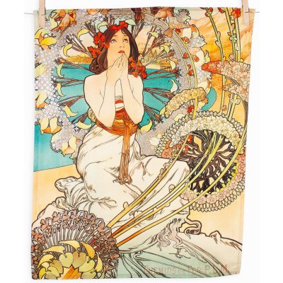 Matějovský ALFONS MUCHA MONACO 50x64cm 2ks béžové – Zboží Dáma