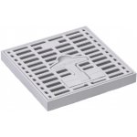 Gutta rošt s madlem k šachtě 500 x 500 mm šedá – Sleviste.cz