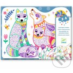 Djeco Kouzelné omalovánky pro nejmenší Vlčí rodinka – Hledejceny.cz