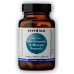 Viridian High Five Multivitamin a Mineral Formula Multivitamín na stres a pro celkovou odolnost 30 kapslí – Hledejceny.cz