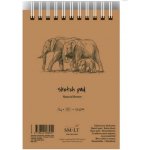 SMLT Blok Sketch Natural Brown A5 135 g/m2 80 listů – Hledejceny.cz
