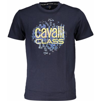 Cavalli Class T-Shirt Short Sleeve man blue