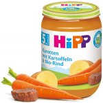 HiPP Bio Menu Mrkev s bramborem a Bio hovězím masem 190 g – Zboží Mobilmania
