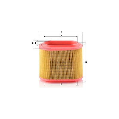 Vzduchový filtr MANN-FILTER C 24 196 – Hledejceny.cz