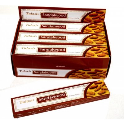 Tulasi vonné tyčinky Essence Sandalwood Masala 20 ks – Hledejceny.cz