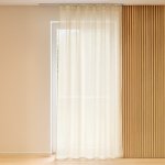 Takoy Hotová záclona 140x250 ecru se lněným vzhledem-HT-00504 | 140 x 250 cm – Zboží Mobilmania