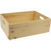 Úložný box Morex Dřevěná bedýnka 097087