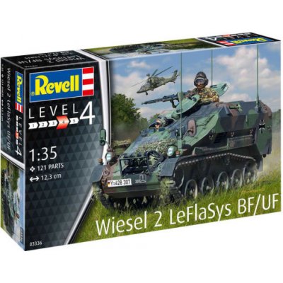 Revell ModelKit military 03336 Wiesel 2 LeFlaSys BF/UF 1:35