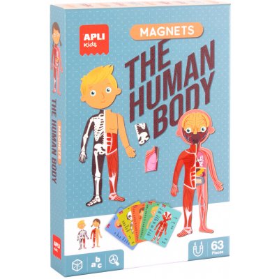 APLI edukační hra s magnety - Lidské tělo, 5+ – Sleviste.cz