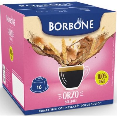 Caffé Borbone Orzo 100% Ječmen kapsle do Dolce Gusto 16 ks – Zboží Mobilmania