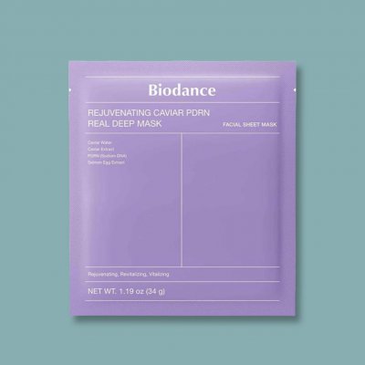 BIODANCE Rejuvenating Caviar PDRN Real Deep Mask hydrogelová maska s PDRN a kaviárovým extraktem 34 g 1 ks – Sleviste.cz