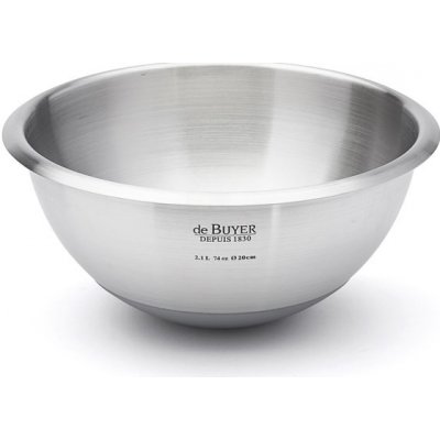 de Buyer Nerezová mísa CUL-DE-POULE 20 cm 2,1 l – Hledejceny.cz