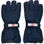 LEGO Wear LWatlin 700 Dětské lyžařské rukavice tmavě modrá – Zboží Mobilmania