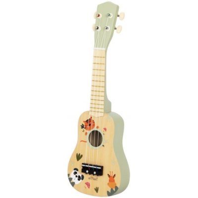 eliNeli Dětská kytara ukulele se zvířátky – Zboží Dáma