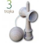 Kendama Trojka KYU přírodní – Zboží Dáma