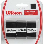 Wilson Pro Soft overgrip 3ks černá