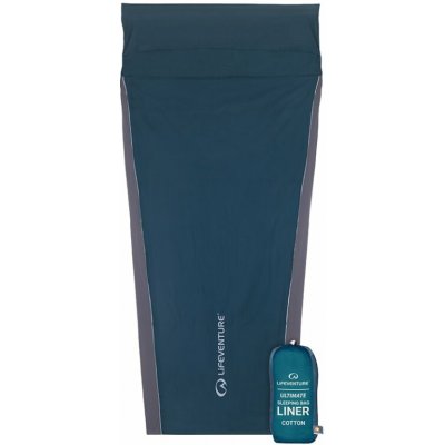 Lifeventure Cotton Sleeping Bag Liner Ultimate Mummy – Hledejceny.cz