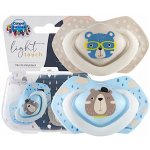 Canpol Babies symetrických silikon Bonjour Paris šedá/modrá 2 ks – Zbozi.Blesk.cz