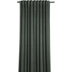 Sehlbach Závěs se skrytými poutky, struktura s bavlnou, tmavě zelený 245 x 135cm – Hledejceny.cz