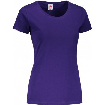 FRUIT OF THE LOOM LADY-FIT VALUEWEIGHT T PURPLE
