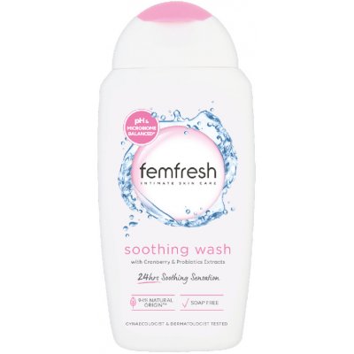 Femresh Intimní mycí emulze Soothing 24h s probiotiky 250 ml – Zboží Mobilmania