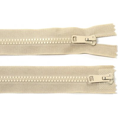 KOH-I-NOOR Kostěný zip no.5 rozepínací dvoucestný 75cm světle béžový – Hledejceny.cz