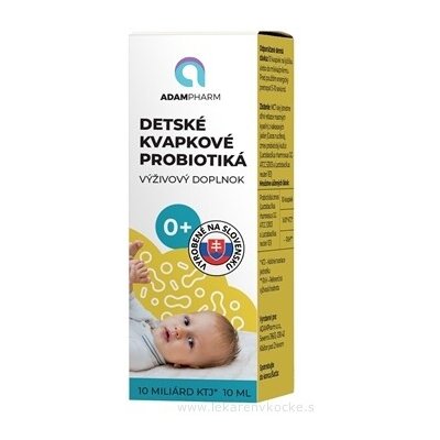 Orin ADAMPharm Dětská kapková probiotika 10 ml – Hledejceny.cz