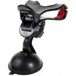 AppleMix Držák do auta pro Apple iPhone - na sklo / palubní desku - s přísavkou - klipové uchycení - černý | Zboží Auto