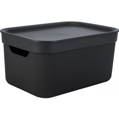 Rotho Jive Deco úložný box 5L antracit – Zboží Dáma