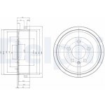 Brzdový buben DELPHI BF463 | Zboží Auto