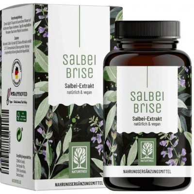 Naturtreu Salbeibrise koncentrovaný Šalvějový extrak 120 kapslí – Hledejceny.cz