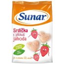 Sunar Snack jahodová srdíčka 50 g