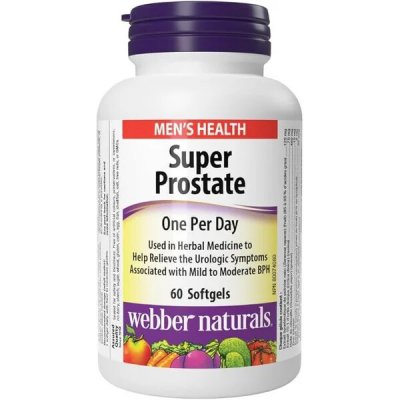 Webber Naturals Prostata Super Komplex 60 kapsúl – Hledejceny.cz