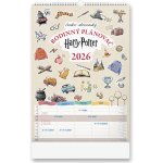 Nástěnný Rodinný plánovací Harry Potter 2026 – Zboží Mobilmania