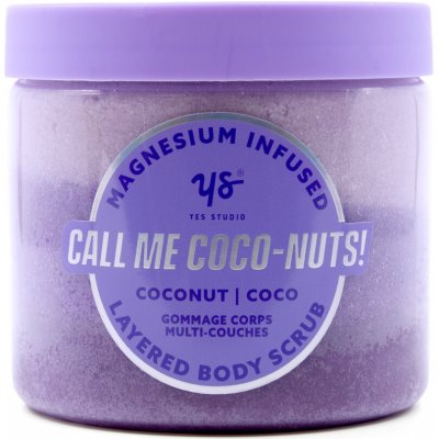 Yes Studio pečující tělový peeling coconut 600 g – Zbozi.Blesk.cz