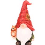 Trpaslík červená čepice veverka – Zboží Dáma