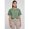 Dámská Trička Ladies Short Oversized Tee salvia