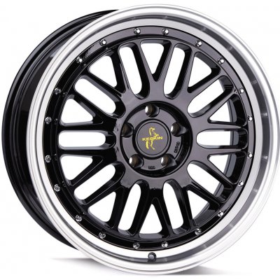 Keskin KT22 8,5x19 5x108 ET45 black polished – Hledejceny.cz