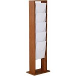 A-Z Reklama CZ Dřevěný stojací oboustranný zásobník na A4 letáky 2x5 boxů – Zboží Dáma