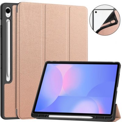 Vsechnonamobil 107612 LEATHER Zaklápěcí kryt pro Samsung Galaxy Tab S10 FE+ růžový – Hledejceny.cz