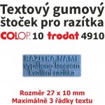 Trodat Colop Gumový štoček pro razítko 10, 4910 – Sleviste.cz