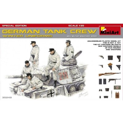 MiniArt German Tank Crew Winter Uniforms Spec.Edit. 35249 1:35 – Zboží Mobilmania