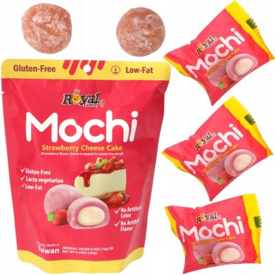 Royal Family Food Mochi Strawberry Cheese Cake 120 g – Hledejceny.cz