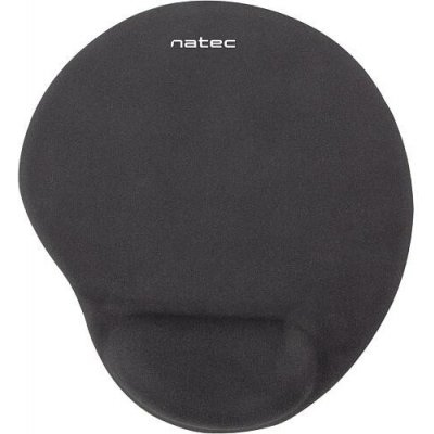 NATEC podložka pod myš ergonomická gelová Natec Marmot, černá, 245x225 mm (NPF-0783) – Zbozi.Blesk.cz