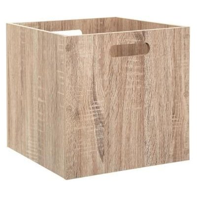 5Five Dřevěný úložný box na skladování 31 x 31 cm dub od 265 Kč - Heureka.cz