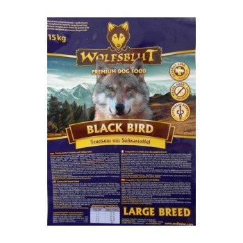 Wolfsblut Black Bird Large Breed 15 kg