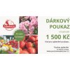 Dárkový poukaz Jahodárna Brozany Dárkový poukaz 1 500 Kč Voucher zaslaný na adresu dopisem: Voucher zaslaný na adresu dopisem